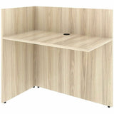 Lorell Essentials Reception Return, 1" Thickness Table Top, 41.5" Height x 42" Width x 24" Depth, Modern Elm (LLR66326) Each