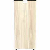 Lorell Essentials Credenza Half-Leg, 28.5" Height x 12" Width x 1" Depth, Modern Elm (LLR66315) Each