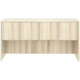 Lorell Essentials 4-Door Stack-On Hutch, 36" Height x 70.9" Width x 14.8" Depth, Modern Elm (LLR66316) Each