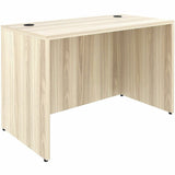 Lorell Essentials Retangular Desk Shell, Rectangle, 1" Thickness Table Top, 29.5" Height x 48" Width x 24" Depth, Modern Elm (LLR66306) Each