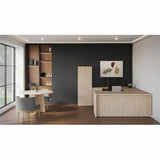 Lorell Essentials 2-Drawer Mobile Pedestal, 28.3" Height x 16" Width x 22" Depth, Modern Elm (LLR66329) Each