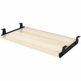 Lorell Essentials Universal Keyboard Tray, 0.7" Height x 26" Width x 15.4" Depth, Modern Elm (LLR66309) Each