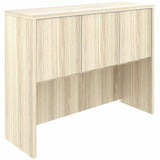 Lorell Essentials 3-Door Stack-On Hutch, 36" Height x 48" Width x 15" Depth, Modern Elm (LLR66319) Each