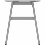 Lorell 16291 Adjustable Table Leg Bases & Returns, Silver (LLR16291) Each
