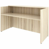 Lorell Essentials Front Reception Desk, 1" Thickness Table Top, 42.5" Height x 72" Width x 36" Depth (LLR66325) Each