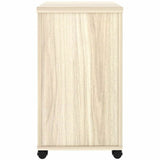 Lorell Essentials 3-Drawer Mobile Pedestal, 28.3" Height x 16" Width x 22" Depth, Modern Elm (LLR66328) Each