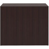 Lorell Essentials Espresso Laminate Bookcase, 36" Width x 12" Depth x 30" Height, Espresso (LLR18249) Each