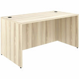 Lorell 66304 Essentials Retangular Desk Shell, Assembly Required, Modern Elm (LLR66304) Each