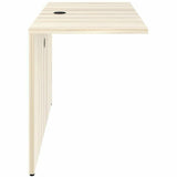 Lorell Essentials Rectangular Bridge, 1" Thickness Table Top, 29.5" x 48" x 24", Modern Elm (LLR66323) Each