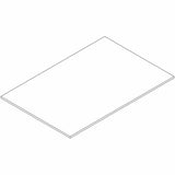 Lorell Essentials Modular Conference Table Top, 1" Height x 70.8" Width x 47" Depth, Modern Elm (LLR16335) Each