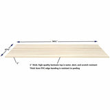 Lorell Essentials Modular Conference Table Top, 1" Height x 94" Width x 47" Depth, Modern Elm (LLR16315) Each