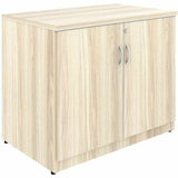 Lorell Essentials 2-Door Storage Cabinet, Modern Elm (LLR66333) Each