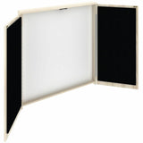 Lorell Dry-Erase Whiteboard Presentation Cabinet, Modern Elm (LLR66345) Each