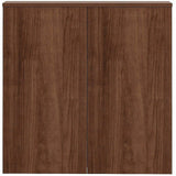 Lorell Dry-Erase Whiteboard Presentation Cabinet, Walnut (LLR69899) Each