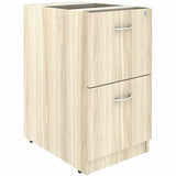 Lorell Essentials 2-Drawer Fixed Pedestal File Cabinet, Modern Elm (LLR66332) Each