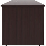 Lorell Essentials 60" Sit-to-Stand Desk Shell, 49" Height x 60" Width x 29" Depth, 1" Thickness Top, Espresso (LLR69641) Each
