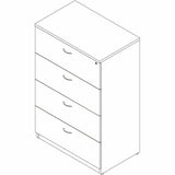 Lorell Essentials 4-Drawer Lateral File, Modern Elm (LLR66336) Each