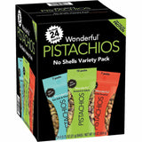 Paramount Farms NoShell Variety, 0.75 oz, Gluten-free, Non-GMO, Roasted & Salted, Sea Salt & Vinegar, Chili Roasted, 24/Carton (PAM70086) Case of 24