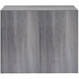 Lorell 2-Shelf Weathered Charcoal Laminate Bookcase, 36" Width x 12" Depth x 30" Height, Weathered Charcoal (LLR69630) Each