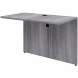 Lorell Weathered Charcoal Laminate Desking, 29.5" Height x 42" Width x 24" Depth (LLR69529) Each