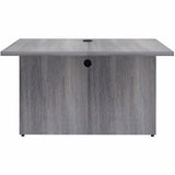 Lorell Weathered Charcoal Laminate Desking, 29.5" Height x 42" Width x 24" Depth (LLR69529) Each