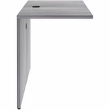 Lorell Weathered Charcoal Laminate Desking, 29.5" Height x 42" Width x 24" Depth (LLR69529) Each