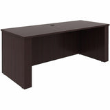 Lorell Essentials 72" Sit-to-Stand Desk Shell, 49" Height x 72" Width x 29" Depth, 1" Thickness Top, Espresso (LLR69643) Each