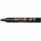 POSCA PC-5M WaterBased Paint Marker, Assorted Ink, Erasable, Washable, Water Based, Multipurpose, 4/Pack (UBC319392000) Pack of 4
