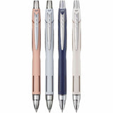 uniball Jetstream RT Retract Ballpoint Pens, Black Ink, 0.7 mm Fine Pen Point, Retractable, Hybrid, 12/Dozen (UBC70949) 1 Dozen