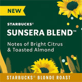Starbucks Sunsera Blend Ground Coffee, 2.5 oz (SBK06614CT) Case of 4