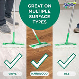 Swiffer Sweep and Mop Deluxe, 2-in-1 Floor Mopping and Sweeping Kit (PGC16519) Each