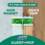 Swiffer Sweep and Mop Deluxe, 2-in-1 Floor Mopping and Sweeping Kit (PGC16519) Each
