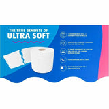 Charmin Ultra Soft Mega Roll, 2 Ply, Mega, White, Paper, 24/Pack (PGC19268) Case of 24