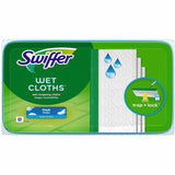 Swiffer Sweeper Wet Cloths, Residue-free, White, 24/Pack (PGC75588) Pack of 24