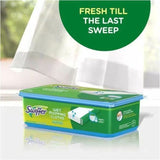 Swiffer Sweeper Wet Cloths, Residue-free, White, 24/Pack (PGC75588) Pack of 24