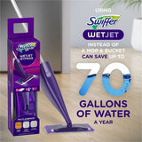 Swiffer WetJet Floor Cleaner, 40.6 fl oz, Fresh Citrus Scent (PGC35659) Each