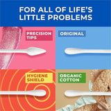 Soapbox Q-tips Antibacterial Original Cotton Swabs, 3600 Cotton Swabs/Box (SBX17900) Each