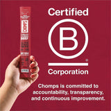 CHOMPS Beef Jerky Sticks, 1.15 oz, Barbeque, 24/Pack (CHSCB24) Pack of 24