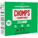 CHOMPS Chomplings Jalepeno Beef Jerky Sticks, 0.50 oz, 24/Pack (CHSLCJ24) Pack of 24