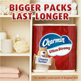 Charmin Mega Roll Bath Tissue, 2 Ply, 220 Sheets/Roll, 24/Carton (PGC13214) Case of 24