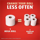 Charmin Mega Roll Bath Tissue, 2 Ply, 220 Sheets/Roll, 24/Carton (PGC13214) Case of 24