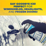 Zep Commercial Ice Melt Aerosol De-Icer for Windshields and Windows, 20 oz., 20 fl oz, 12/Each (ZPE17601) Pack of 12