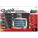 Sharpie Creative Markers, Water Based, Acrylic Based, Multipurpose, 5/Pack (SAN2221935) Pack of 5
