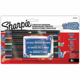 Sharpie Creative Markers, Earth Tone Ink, Water Based, Acrylic Based, Multipurpose, 5/Pack (SAN2221934) Pack of 5