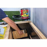 FLEX SEAL Sealant, 8 lb, Black, Synthetic Rubber (FLXUS855BLK012) Case of 2