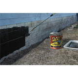 FLEX SEAL Sealant, 8 lb, Black, Synthetic Rubber (FLXUS855BLK012) Case of 2