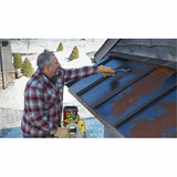 FLEX SEAL Sealant, 8 lb, Black, Synthetic Rubber (FLXUS855BLK012) Case of 2
