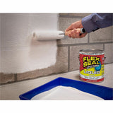 FLEX SEAL Sealant, 8 lb, White, Synthetic Rubber (FLXUS855WHT012) Case of 2