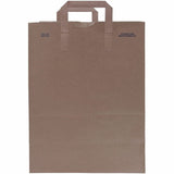AJM 1/6 BBL #70 Kraft Paper Grocery Sacks, 6.72 gal Capacity, Natural Kraft, 300/Carton (AJMHS70NP3CES) Case of 300