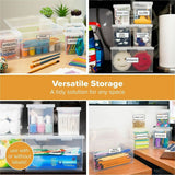 Bostitch Storage Case, Clear, Stackable, 5/Set (BOS23234) Set of 5